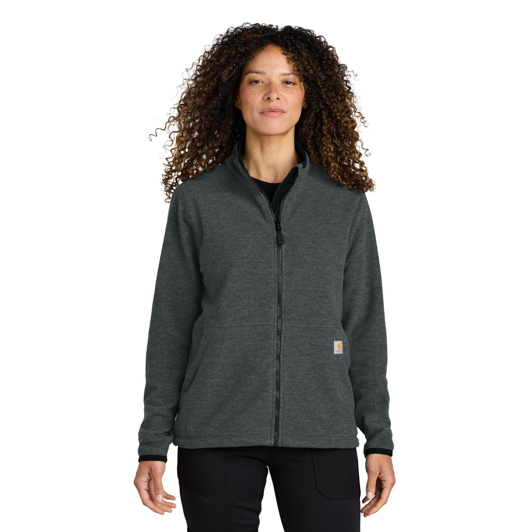 Carhartt-Carhartt® Women's Textured Full-Zip Fleece Jacket CT106419-MedTech-2